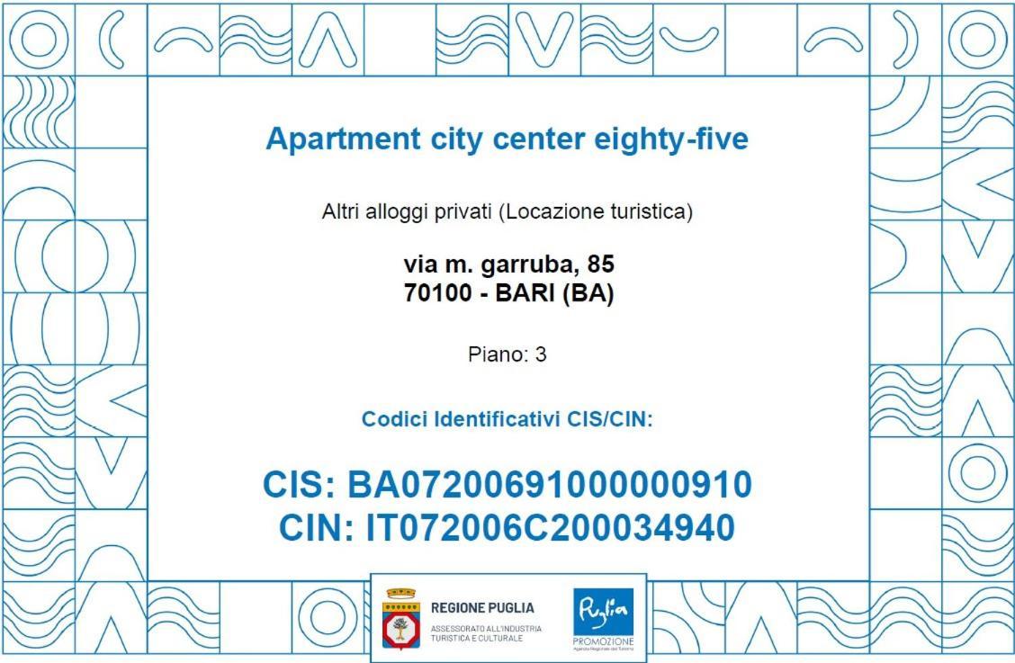 Apartment City Center Eighty-Five Μπάρι Εξωτερικό φωτογραφία